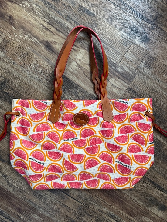 Dooney & Bourke Handbags - Dooney & Bourke Grapefruit Nylon Tote